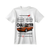 Throttle Tee - Challenger - White